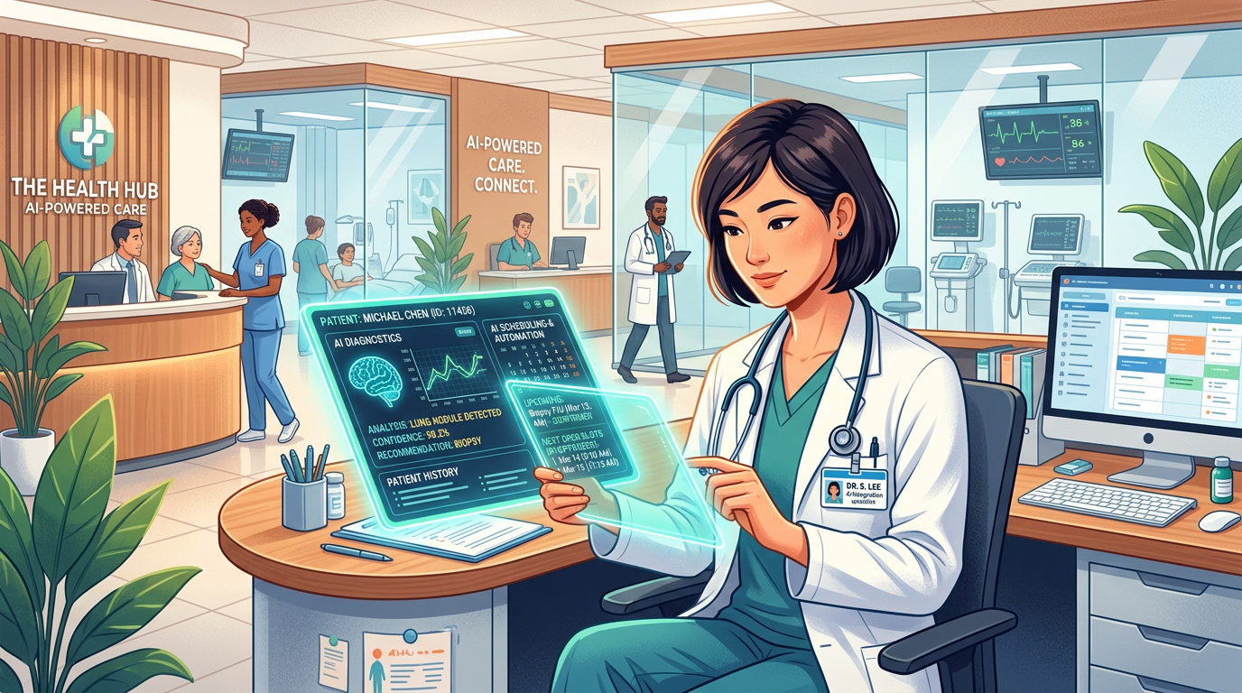 AI for Clinics and Healthcare: How AI Agents Reduce Wait Times and Improve Patient Experience